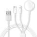  Apple часы Apple Watch / 3in1 / 8Pin / USB-C кабель (1.2m) магнитный зарядка кабель / USB-A источник питания / Apple Watch зарядка 