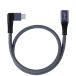USB type C �����P�[�u�� L���^ 0.3M USB-C 3.1 Gen 2 20Gbps�����f�[�^�]��PD 100W�}���[�dUSB C�I�X-USB C���X 4K@60HZ�f���o��