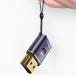 HDMI ���p L�� �X�g���[�g �A�_�v�^ 8K HDMI�ϊ��A�_�v�^ 48Gbps HDMI L�^ �A�_�v�^ 90�x�ϊ� HDMI�I�Xto���X HDMI 2.1�A�_�v�^8K@60Hz 4K@120Hz �Ή� �֘A�摜4