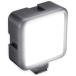 小型 ビデオライト 42 LED  撮影ライト 2000mAh USB充電式 ソフト光 超高輝度 明るい白色光 2段階光度調節 コールドシューマウント付き カメラライト