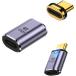 USB 4.0 Type C USB-C�}�O�l�b�g���ϊ��A�_�v�^1�� �}�O�l�b�g�����z�� �^�C�vC ���� �X�g���[�g �k�� ���p90�x 40Gbps�����]�� �֘A�摜1