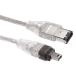 IEEE1394 �P�[�u�� 1.2m  4�s�� IEEE1394�ii.LINK�EDV�j6�s�� IEEE1394�iFireWire�j�p�\�R�� �f�W�^���r�f�I�J����  6pin - 4pin  �P�[�u�� �֘A�摜3