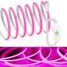 LED лента свет / розовый / COB / лента свет / 3m / USB подача тока / высокая плотность / ширина 5mm / непрямое освещение / двусторонний лента искривление деформация возможность / режет 