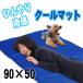 hi... seat cool mat blue multi-purpose pet . daytime . cooling gel seat cooling mat . feeling cold sensation mat soft gel (90*50cm L size ) blue heat countermeasure 