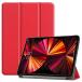 I накладка Pro 11 дюймовый iPad Pro 2022/2021/2020/2018 двоякое применение три . кейс подставка c функцией кейс тонкий легкий type красный 