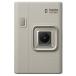  Fuji Film Cheki instax mini LiPlay+ песочный бежевый hybrid камера мгновенной печати собственный .- звук функция смартфон принтер Layered фото 