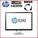 ���� ���j�^�| HP E242 24�^ 24�C���` �t��HD ���C�h HDMI LED IPS ��ʉ�]�� �`���g 1920x1200 t-032