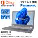 Panasonic Let's note CF-MX3 4Core i5 4GB SSD256G Windows11 Microsoft Office 2021 12.5 ¢WEB HDMI ťΡȥѥ