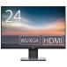 Dell монитор 24 дюймовый P2421 IPS panel 1920x1200 16:10 HDMI DP высота регулировка экран вращение PC монитор б/у дисплей 