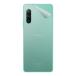  клейкая пленка Xperia 10 IV (SO-52C/SOG07/A202SO/XQ-CC44) [ прозрачный * потертость стекло style ]