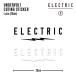 ELECTRIC UNDERVOLT CUTING STICKER L размер электрический нижний болт разрезные наклейки черный белый рыбалка сноуборд 2024 Япония стандартный товар 