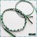  ножной браслет mi солнечный ga пара шея 2 шт SET голубой зеленый твид MIX anklet064 бесплатная доставка 