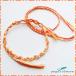  ножной браслет mi солнечный ga пара шея 2 шт SET orange желтый твид MIX anklet178 бесплатная доставка 