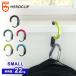 GEAR AID механизм помощь герой зажим маленький HEROCLIP SMALLkalabina крюк вешалка для сумки выдерживаемая нагрузка 22kg 360 раз вращение кемпинг альпинизм путешествие уличный 