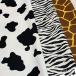  cloth go in . go in . cotton cotton tsu il animal print cotton 100% cow pattern Zebra giraffe pattern go in . preparation go in . preparation animal pattern stylish popular 