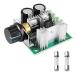 Youmile 12V?40V 10A PWM DC motor speed controller voltage regulator 2 piece 10A glass fuse attaching Arduino for motor speed control module 