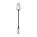 GUROYI USB audio conversion adapter - USB to 3.5mm earphone / Mike conversion cable - USB attached outside sound card - DAC chip built-in - 24bit/96kHz high 