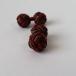  резина запонки (Knot Cuff Links кафф links Raver запонки запонки кнопка ) / wine red × moss green 