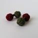  резина запонки (Knot Cuff Links кафф links Raver запонки запонки кнопка ) / wine red + moss green 