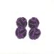  резина запонки (Knot Cuff Links кафф links Raver запонки запонки кнопка ) / лиловый × черный 