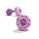 BUTTON CUFFKNOTS( резина запонки узел запонки )| light purple × лиловый 
