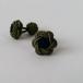  цветок узел резина запонки (Knot Cuff Links кафф links Raver запонки запонки кнопка ) moss green × темно-синий 