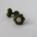  цветок узел резина запонки (Knot Cuff Links кафф links Raver запонки запонки кнопка ) moss green × шампанское 