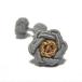  цветок узел резина запонки (Knot Cuff Links кафф links Raver запонки запонки кнопка ) жемчуг серый × French бежевый 