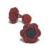  цветок узел резина запонки (Knot Cuff Links кафф links Raver запонки запонки кнопка ) wine red × темно-синий 