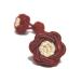  цветок узел резина запонки (Knot Cuff Links кафф links Raver запонки запонки кнопка ) wine red × шампанское 