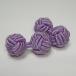  резина запонки (Knot Cuff Links кафф links Raver запонки запонки кнопка ) / light purple 