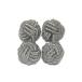  резина запонки (Knot Cuff Links кафф links Raver запонки запонки кнопка ) / жемчуг серый 