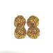  резина запонки (Knot Cuff Links кафф links Raver запонки запонки кнопка ) / Gold 