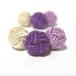 TRIPLE CUFFKNOTS/ лиловый × light purple × шампанское 