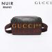  Gucci GUCCI сумка-пояс 100 anniversary commemoration Logo сумка "body" Brown [ б/у ]