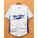USA производства TEAM WORK ATHLETIC APPAREL Baseball рубашка number кольцо форма белый M(37342