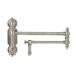 Waterstone 3150-AB Towson Wall Mount with Single Cross Handle Pot Filler Faucet, Antique Brass