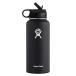 Hydro Flask Vacuum Insulated Stainless Steel Water Bottle Wide Mouth with S