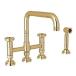 ROHL A3358IWWSULB-2 Kitchen FAUCETS, 0-in L x 2.1-in W x 11-in H, Unlacquered Brass