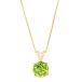 0.45ct Brilliant Round Cut Designer Genuine Natural Vivid Green Peridot Gem