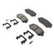 ACDelco Professional 17D1623CHF1 Ceramic Front Disc Brake Pad Kit with Clips