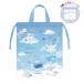  обувь сумка CLOUDY UNICORN бледно-голубой 4482ka Mio Japan Unicorn мешочек конфеты 209448
