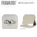  Snoopy складной Mini зеркало Take it easy металлик серебряный 5164ka Mio Japan SNOOPY PEANUTS подставка тонкий compact место хранения 227516