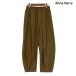 ANNA KERRY( Anna Kelly ) новые поступления пара ( груша обыкновенная ) брюки .... длина перед тем tuck цельный чувство 8 минут длина брюки рост . низкий .. person тоже 