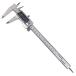  digital vernier calipers 200mm stainless steel steel made LCD display outer diameter inside diameter depth step difference measurement tool Zero reset high precision battery attaching DIY