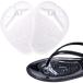  tongs cover toes insole sandals nose . gap prevention pain mitigation protection pad impact absorption . thing geta beach sandals 2 pair 4 pieces set 