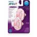  domestic quick shipping! Philips pacifier 3 months ~(3m+) for pink 2 piece set safe BPA free Philips Avent Soothie
