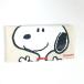  Snoopy Peanuts принт чехол для салфеток машина сопутствующие товары белый 