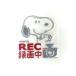  Snoopy Peanuts регистратор пути (drive recorder) эмблема стикер Snoopy машина сопутствующие товары серебряный 