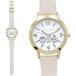 chi... leather watch white ( set )kalabina attaching clear case attached 